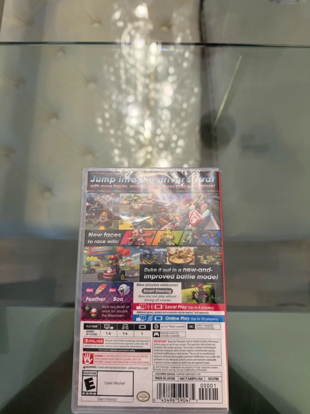 Nintendo Mario Kart 8 Deluxe - Red, Blue, Pink